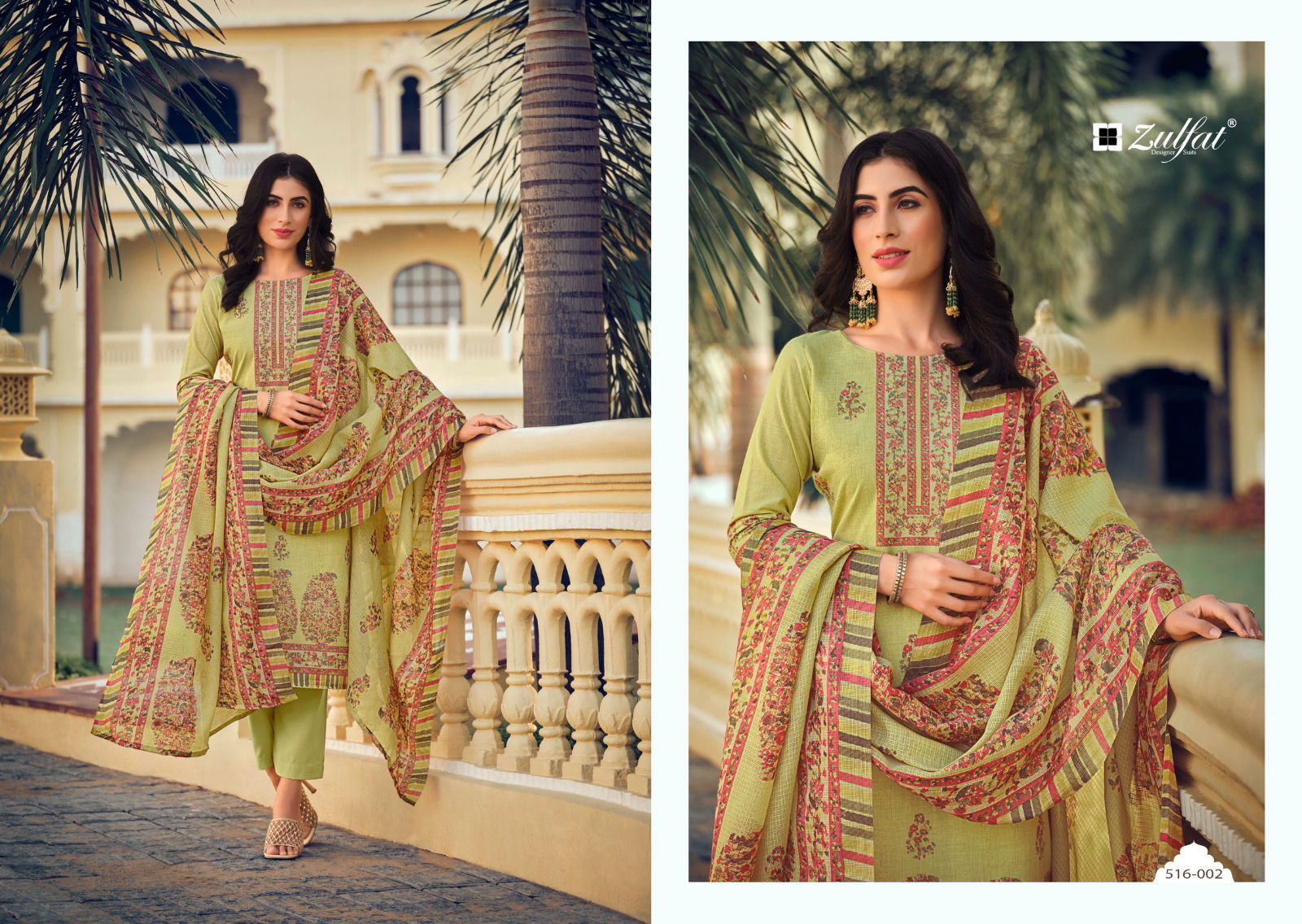 Meera By Zulfat Cotton Dress Material Catalog
